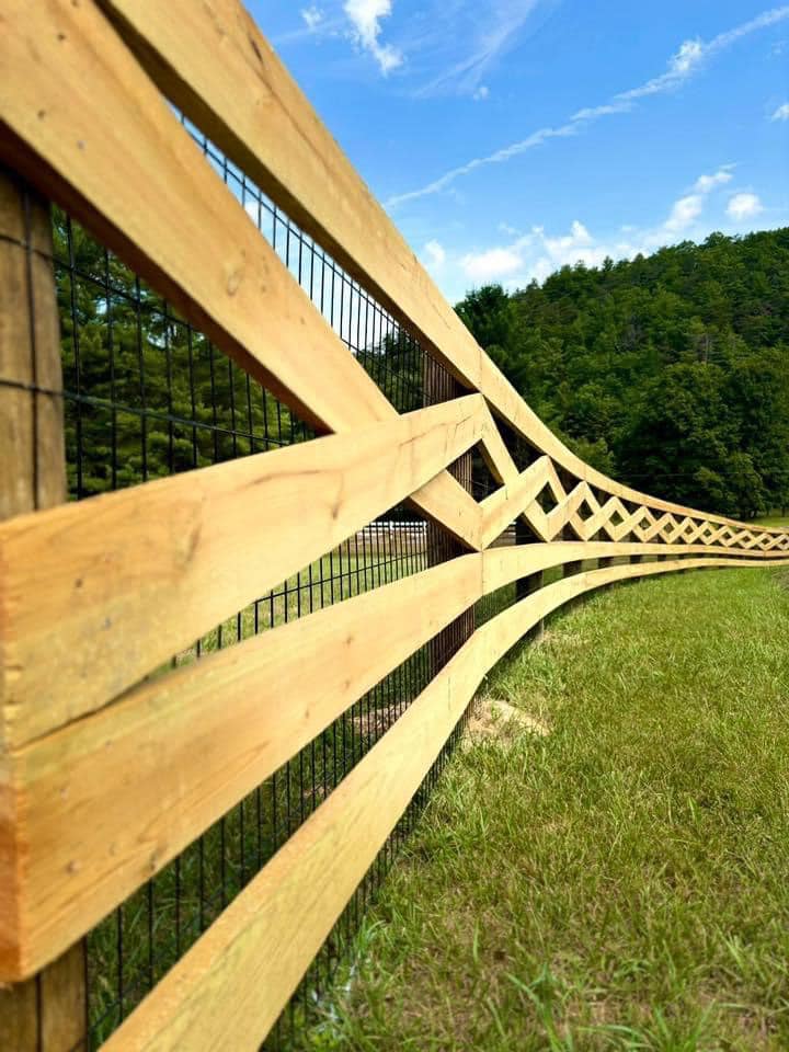 Custom pasture fence