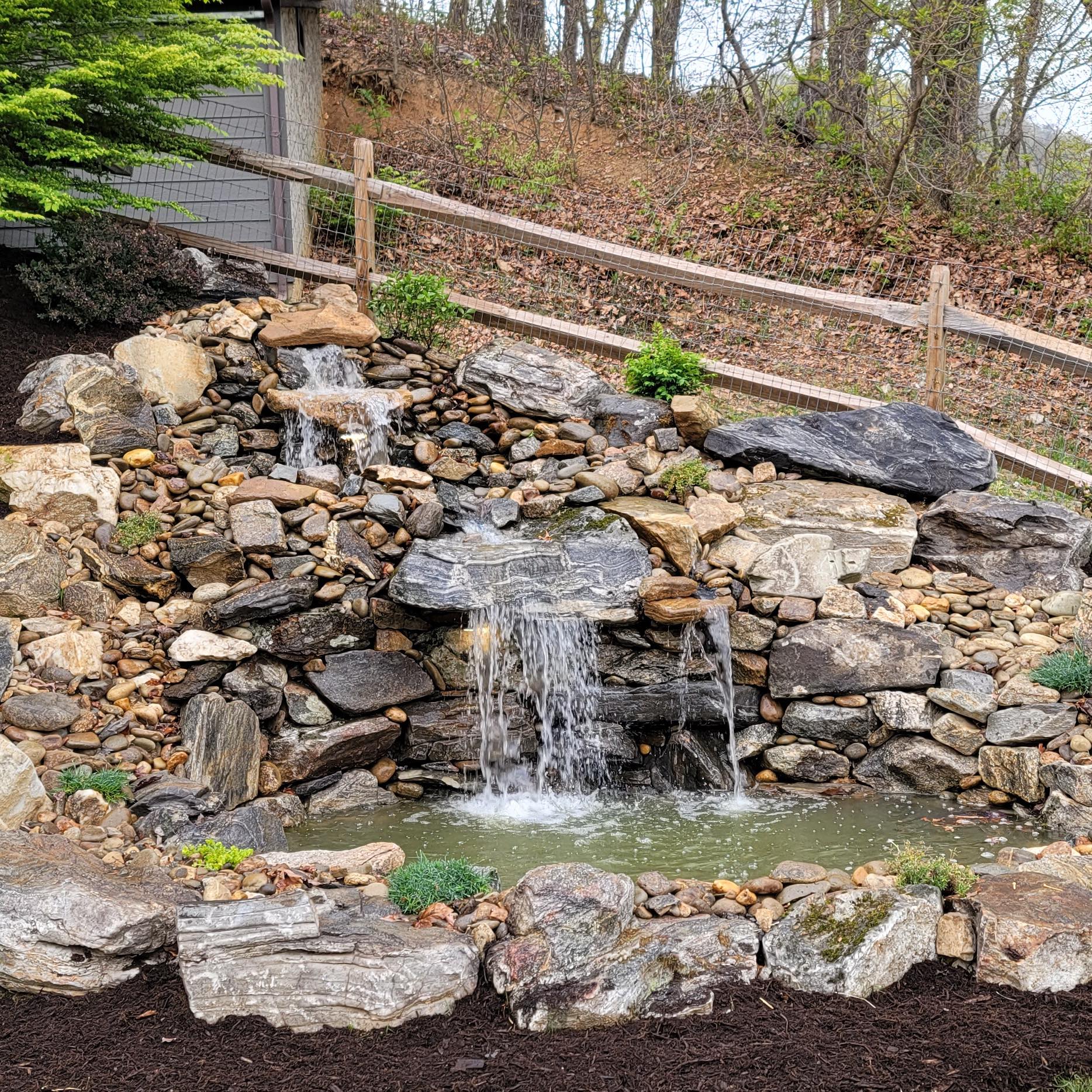 Stone water feature